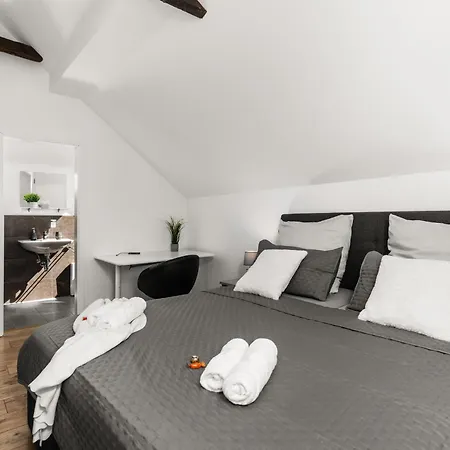 Mola Apartments-charmante Mit Klimaanlage Im Zentrum Für 3 Personen-große Dachterrasse-grill-gratis Parken-wlan Apartment