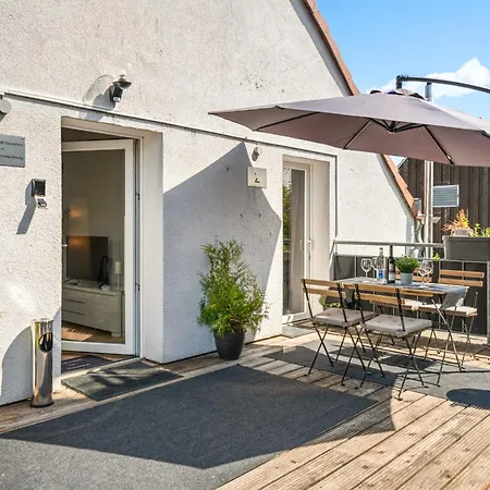 Mola Apartments-charmante Im Zentrum Fuer 3 Personen-grosse Dachterrasse-grill-gratis Parken-wlan ヘルデッケ
