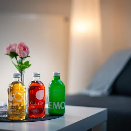 Mola Apartments-charmante Mit Klimaanlage Im Zentrum Für 3 Personen-große Dachterrasse-grill-gratis Parken-wlan Apartment Herdecke