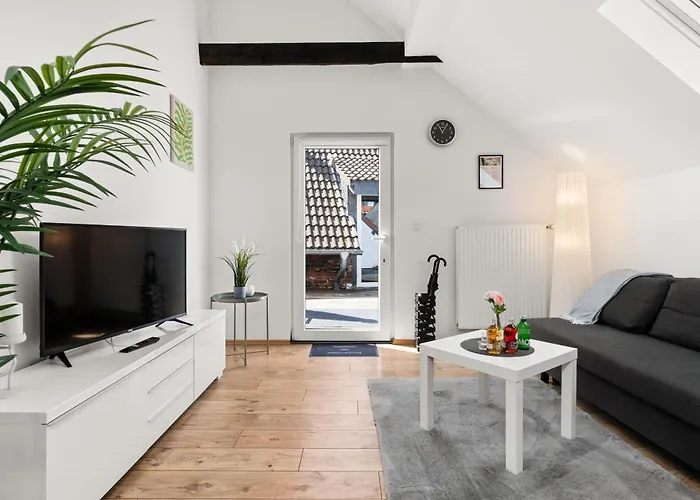 Mola Apartments-charmante Im Zentrum Fuer 3 Personen-grosse Dachterrasse-grill-gratis Parken-wlan * Herdecke