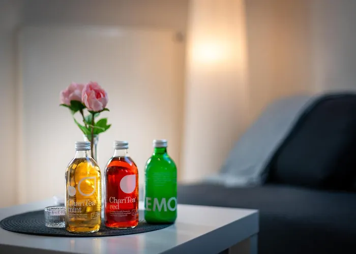 Mola Apartments-charmante Im Zentrum Fuer 3 Personen-grosse Dachterrasse-grill-gratis Parken-wlan Appartement Herdecke